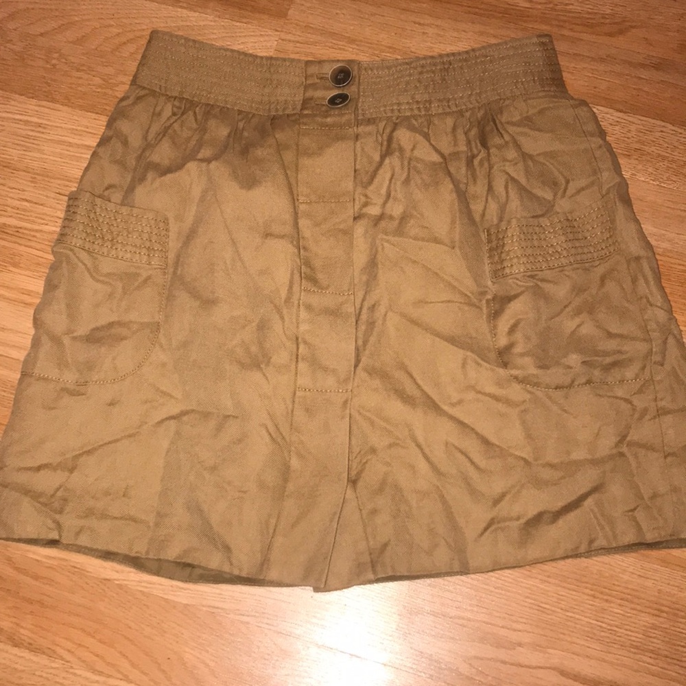 J. crew brown skirt